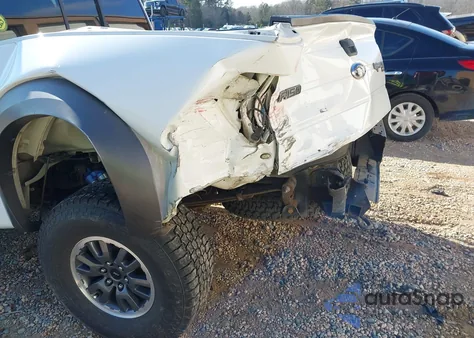 2011 Ford F-150 Svt Raptor z USA, uszkodzony, nr VIN 1FTFW1R60BFA16690